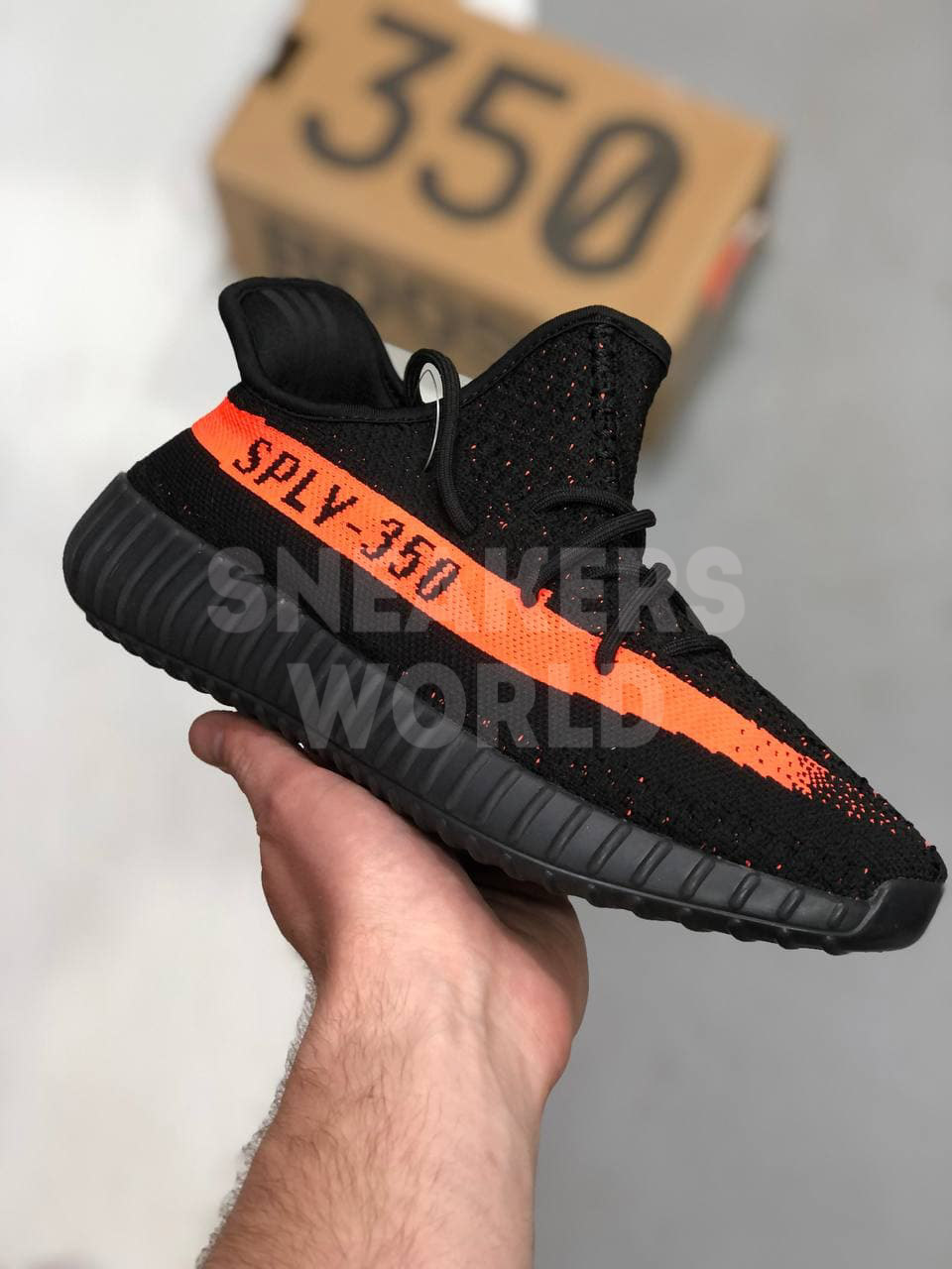Adidas Yeezy 350 V2 Black/Orange